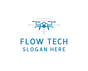 Drone Videography Tech logo design