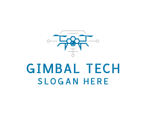 Drone Videography Tech logo design