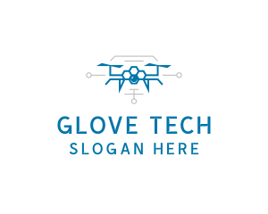 Drone Videography Tech logo design