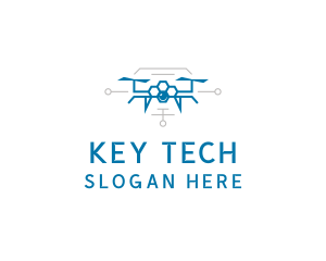 Drone Videography Tech logo design