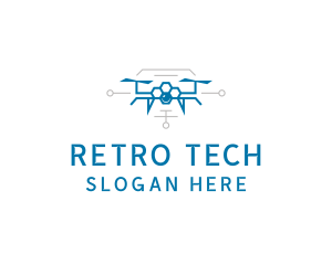 Drone Videography Tech logo design