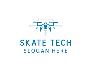 Drone Videography Tech logo design