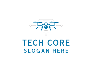 Drone Videography Tech logo design