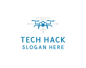 Drone Videography Tech logo design