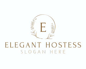 Elegant Flower Boutique logo design