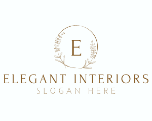 Elegant Flower Boutique logo design