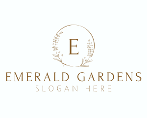 Elegant Flower Boutique logo design