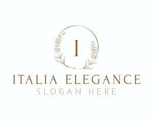 Elegant Flower Boutique logo design