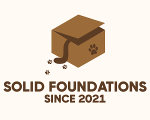 Animal Conservation - Pussy Cat Box logo design