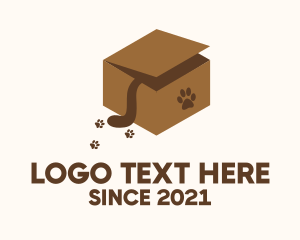 Animal Shelter - Pussy Cat Box logo design