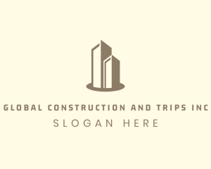 Modern Real Estate Building Logo