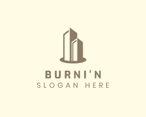 Modern Real Estate Building logo design