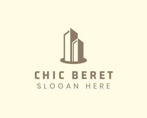 Modern Real Estate Building logo design