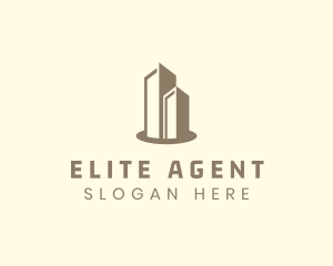 Modern Real Estate Building logo design