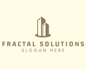 Modern Real Estate Building logo design