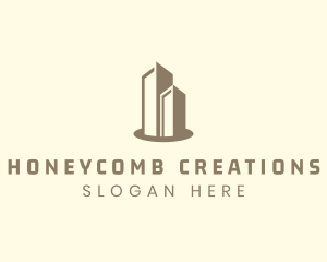 Modern Real Estate Building logo design