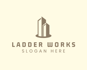 Modern Real Estate Building logo design