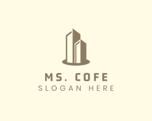 Modern Real Estate Building logo design