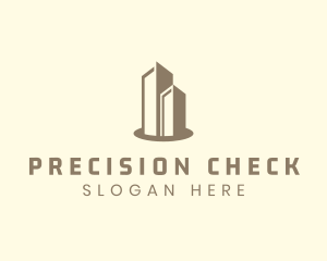 Modern Real Estate Building logo design