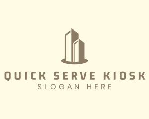 Modern Real Estate Building logo design