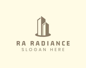 Modern Real Estate Building logo design