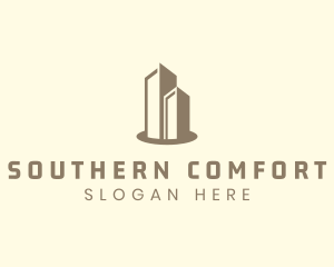 Modern Real Estate Building logo design