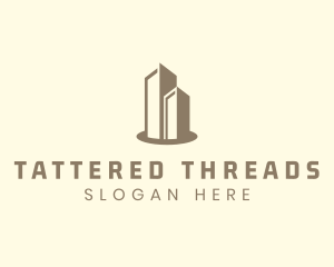 Modern Real Estate Building logo design