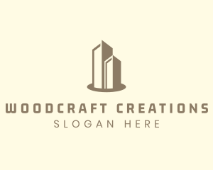 Modern Real Estate Building logo design