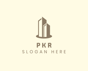 Modern Real Estate Building logo design