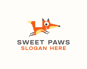 Cute - Cute Fox Animal logo design