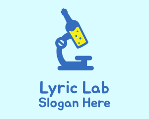 Wine Bottle Lab logo design