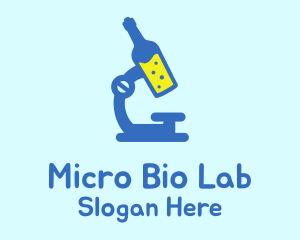 Wine Bottle Lab logo design