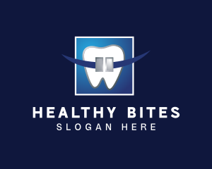 Orthodontics Dental Tooth logo design