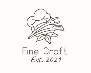 Chef Hat Cookware  logo design