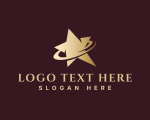 Orbit - Elegant Orbit Star logo design