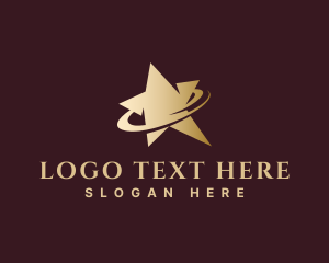 Elegant Orbit Star Logo