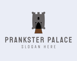 Pillow Castle Tower  logo design