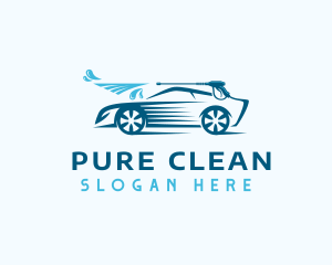 Car Pressure Washer logo design