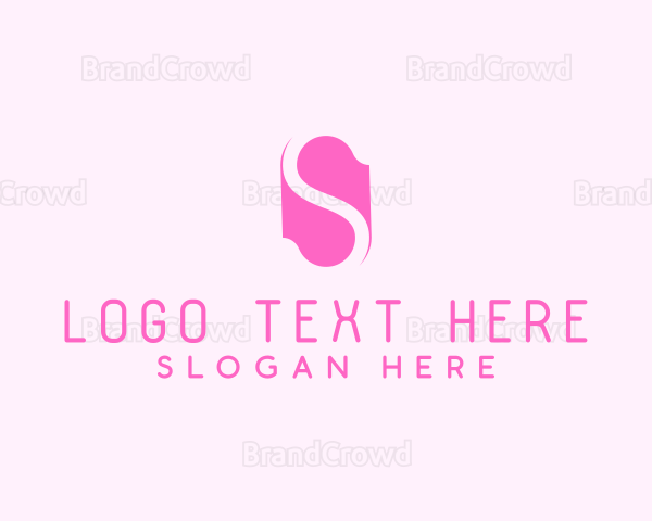 Pink Letter S Logo
