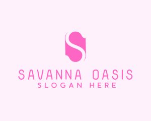 Feminine Boutique Letter S logo design