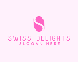 Feminine Boutique Letter S logo design