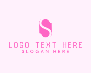 Pink Letter S Logo
