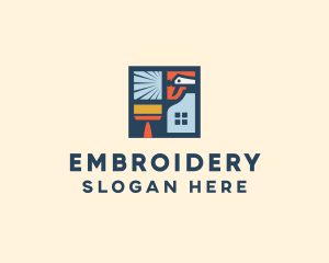 Window Home Cleaning  logo design