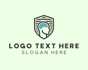 Health Center - Medical Human Psychotherapy logo design