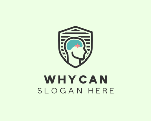 Brain - Medical Human Psychotherapy logo design