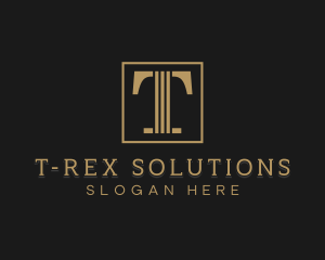 Premium Firm Letter T logo design