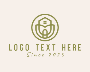 Village - Eco Friendly Realtor logo design