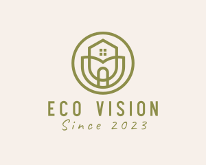 Eco Friendly Realtor logo design