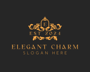 Elegant Wedding Event logo design