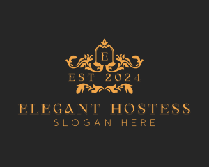 Elegant Wedding Event logo design